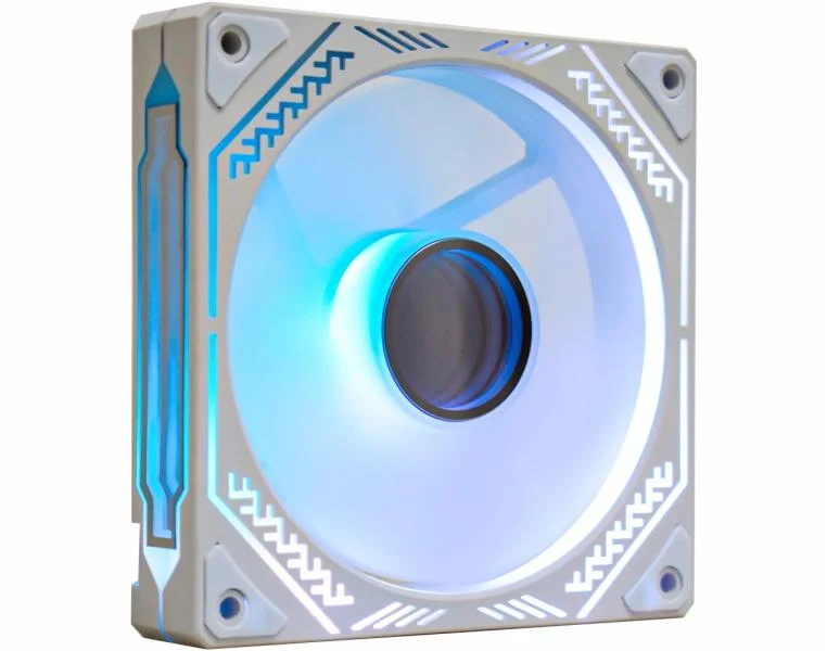 Imagem 2 de 5 do produto Kit Fan Cooler K-mex 120m 3pç Infinite Space White ARGB Aara