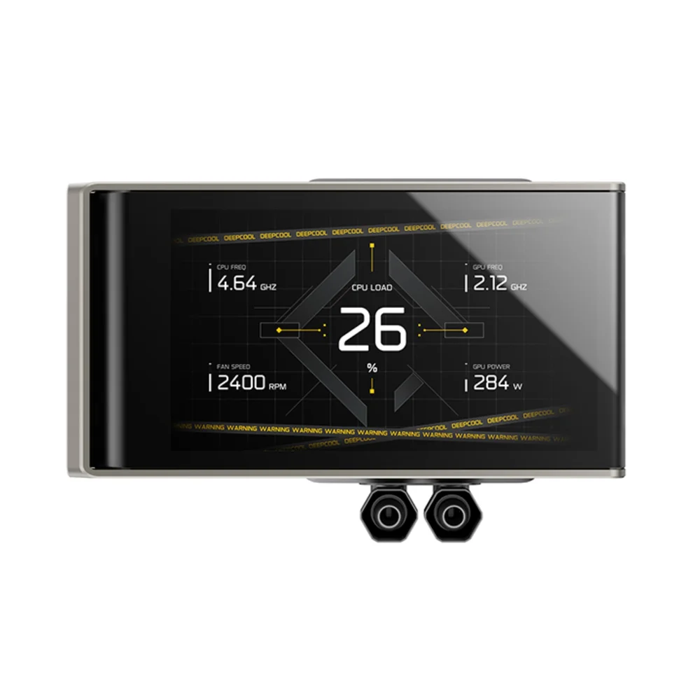 Imagem 2 de 5 do produto Water Cooler 360mm Deepcool Lt360 Vision ARGB, Lcd, Black - Lt360vision-bkammc-g-1
