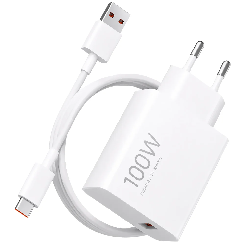 Carregador Rápido Xiaomi   100w Hyper Charge Turbo Charge, ( 110v, 220v, Bivolt Automático)