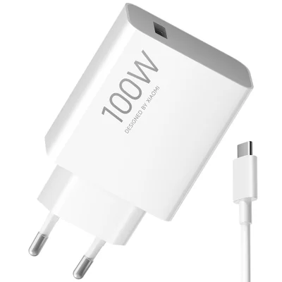 Carregador Rápido Xiaomi   100w Hyper Charge Turbo Charge, Ativa Mi Turbo ( 110v, 220v, Bivolt )