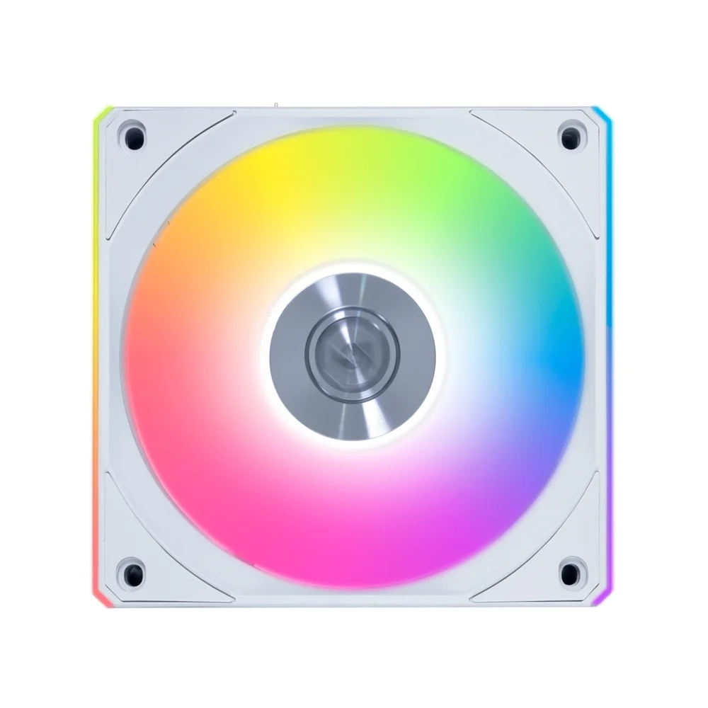 Fan 120mm Lian Li Uni Fan Cl Wireless Reverse Blade, ARGB, White - 12rcl1w1w 4
