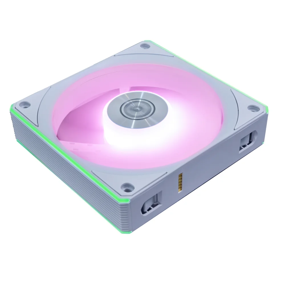 Fan 120mm Lian Li Uni Fan Cl Wireless Reverse Blade, ARGB, White - 12rcl1w1w 5
