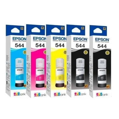 Kit 5 Refil De Tinta    544 C/  2 Black  + Cyan  + Yellow  + Mag.