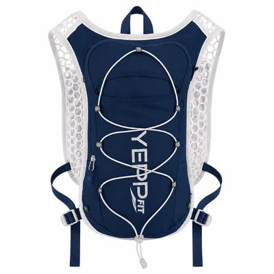 Mochila Hidratação 4l Running Trail Bike Unissex Esportiva Cor:azul