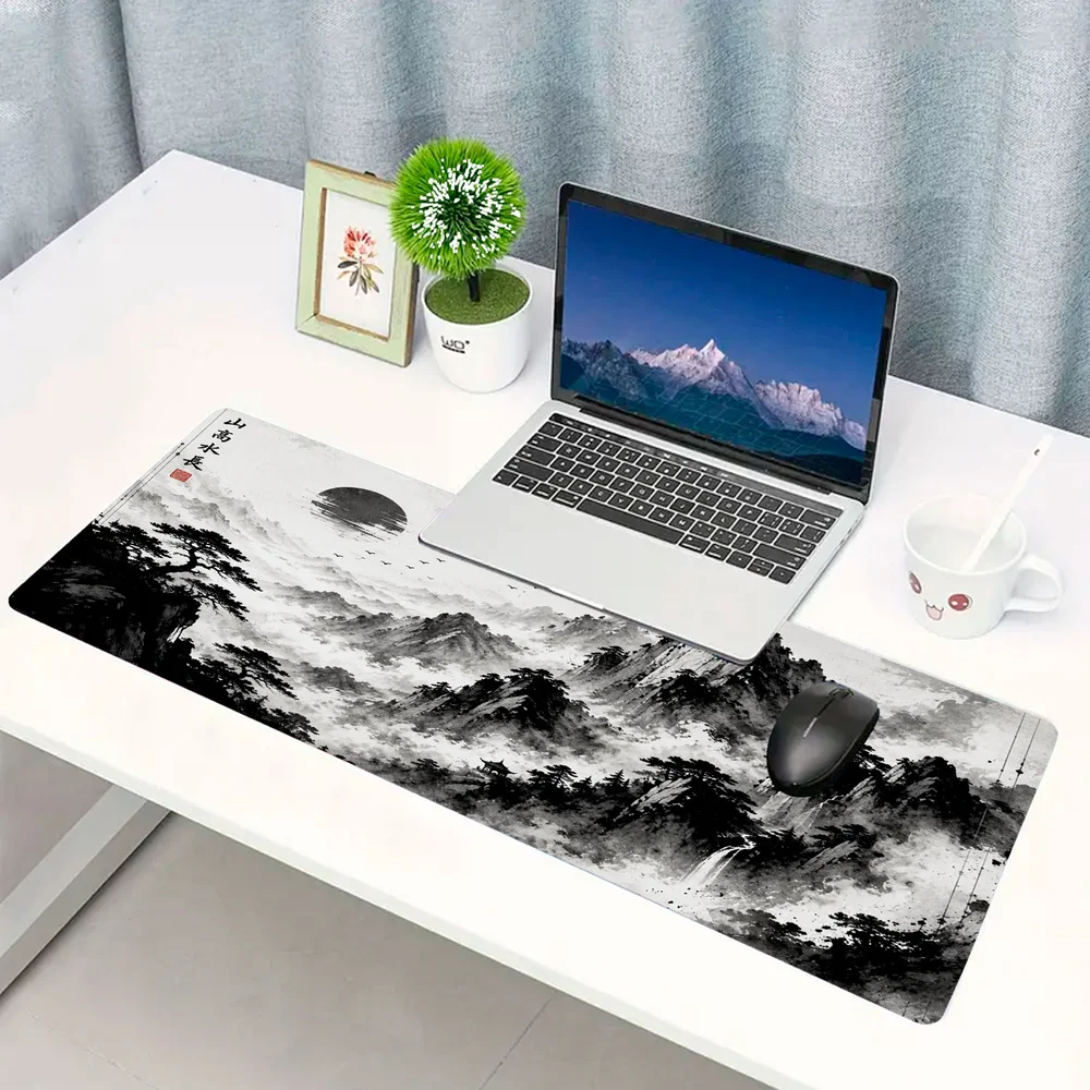 Novo Mouse Pad Gamer Deskpad Speed Extra Grande Borda Costurada Profissional 70x30 - Monte Sakura Novo Mouse Pad Gamer Deskpad Speed Extra Grande Borda Costurada Profissional 70x30 - Monte Sakura