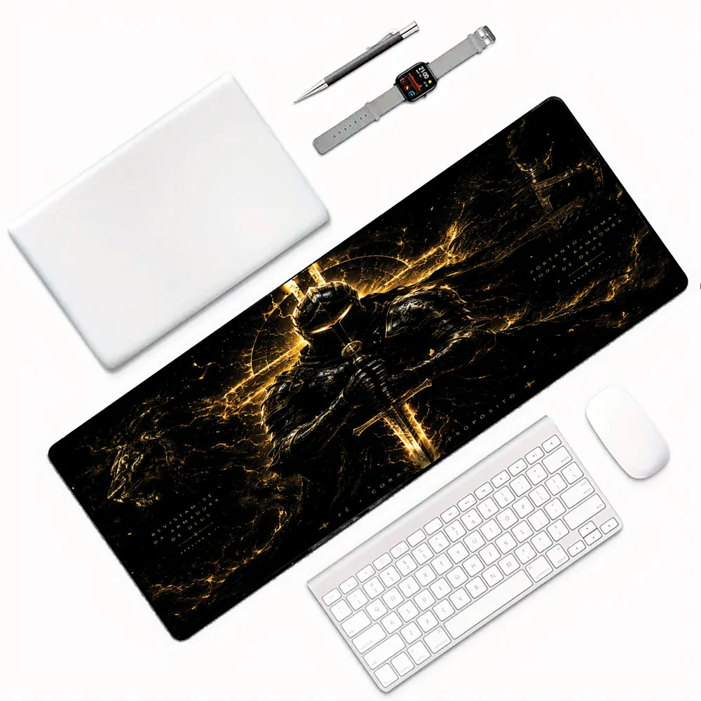 Novo Mouse Pad Gamer Deskpad Speed Extra Grande Borda Costurada Profissional 120x60 - Guerreiro Do Apocalipse Novo Mouse Pad Gamer Deskpad Speed Extra Grande Borda Costurada Profissional 120x60 - Guerreiro Do Apocalipse