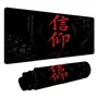 Novo Mouse Pad Gamer Deskpad Speed Extra Grande Borda Costurada Profissional 90x40  - Fé Confiança Crença