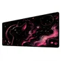 Novo Mouse Pad Gamer Deskpad Speed Extra Grande Borda Costurada Profissional 120x40  - Gatinho Galaxia