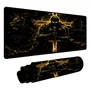Novo Mouse Pad Gamer Deskpad Speed Extra Grande Borda Costurada Profissional 100x50  - Guerreiro Do Apocalipse