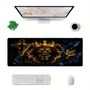Novo Mouse Pad Gamer Deskpad Speed Extra Grande Borda Costurada Profissional 70x30  - Ele Venceu
