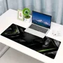 Novo Mouse Pad Gamer Deskpad Speed Extra Grande Borda Costurada Profissional 60x30  -  Matrix Verde