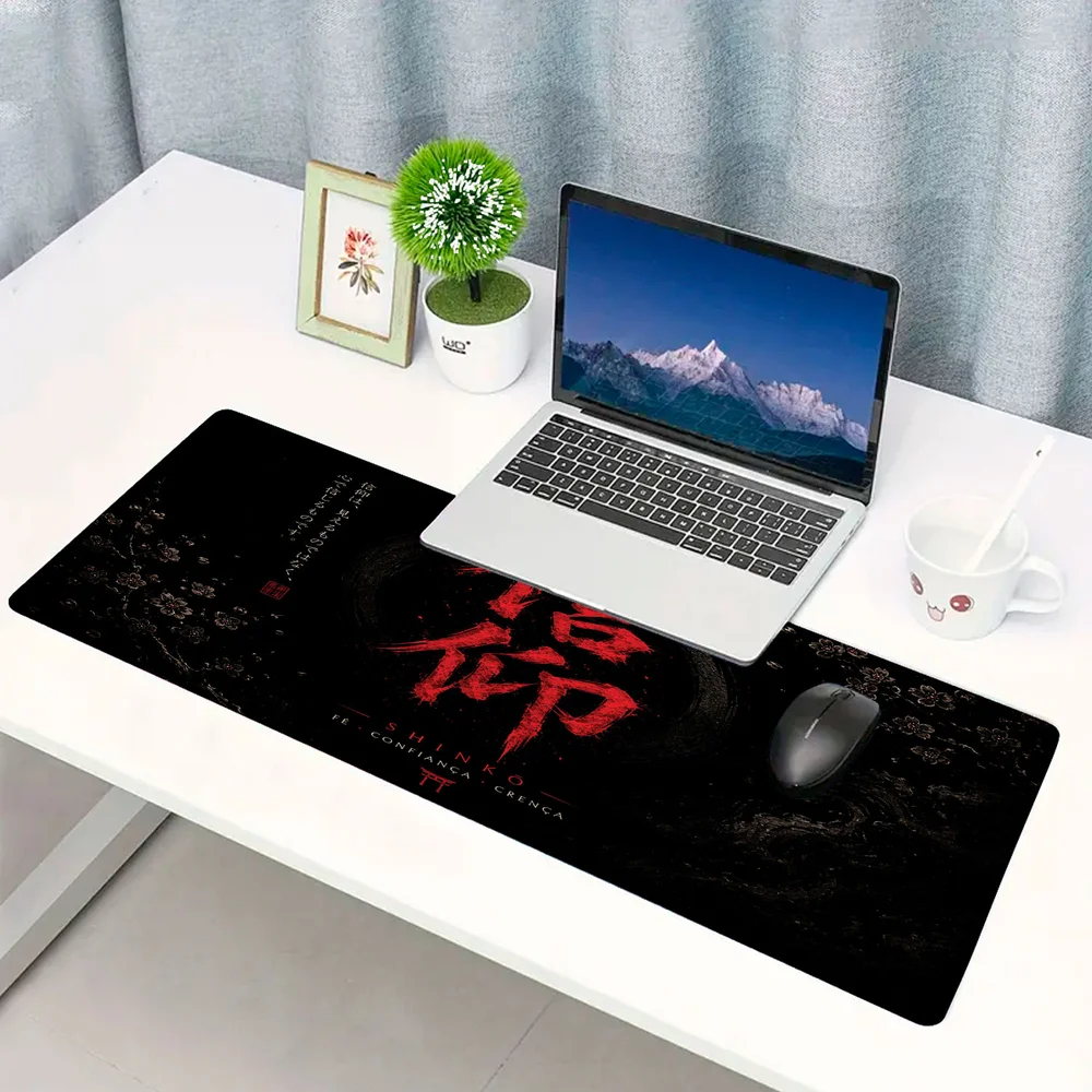 Novo Mouse Pad Gamer Deskpad Speed Extra Grande Borda Costurada Profissional 90x50 - Fé Confiança Crença Novo Mouse Pad Gamer Deskpad Speed Extra Grande Borda Costurada Profissional 90x50 - Fé Confiança Crença