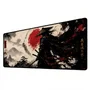 Novo Mouse Pad Gamer Deskpad Speed Extra Grande Borda Costurada Profissional 90x50  - Espirito Samurai