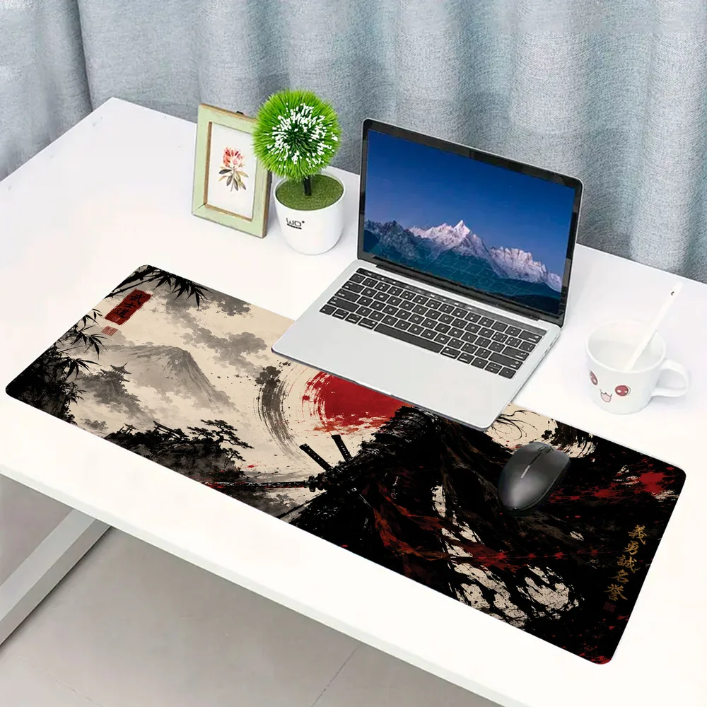 Novo Mouse Pad Gamer Deskpad Speed Extra Grande Borda Costurada Profissional 90x50 - Espirito Samurai Novo Mouse Pad Gamer Deskpad Speed Extra Grande Borda Costurada Profissional 90x50 - Espirito Samurai