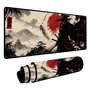 Novo Mouse Pad Gamer Deskpad Speed Extra Grande Borda Costurada Profissional 90x40  - Espirito Samurai