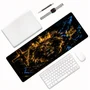 Novo Mouse Pad Gamer Deskpad Speed Extra Grande Borda Costurada Profissional 80x40  - Ele Venceu
