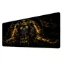 Novo Mouse Pad Gamer Deskpad Speed Extra Grande Borda Costurada Profissional 70x35  - Leão De Judá