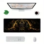 Novo Mouse Pad Gamer Deskpad Speed Extra Grande Borda Costurada Profissional 70x35  - Leão De Judá