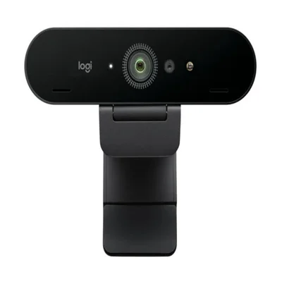 Webcam Logitech Brio 4k Pro Preta 960-001723