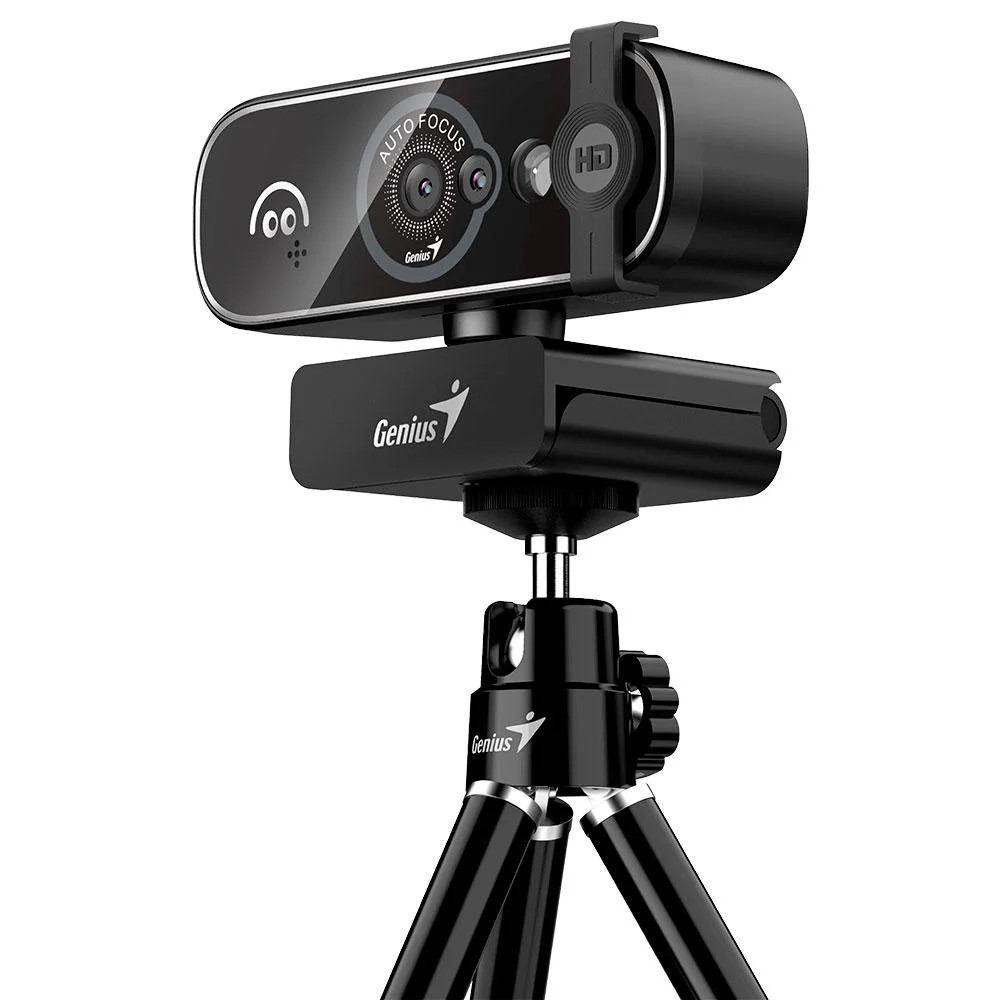 Imagem 2 de 5 do produto Webcam Genius Facecam Open Reconhecimento Facial 1080p Full Hd