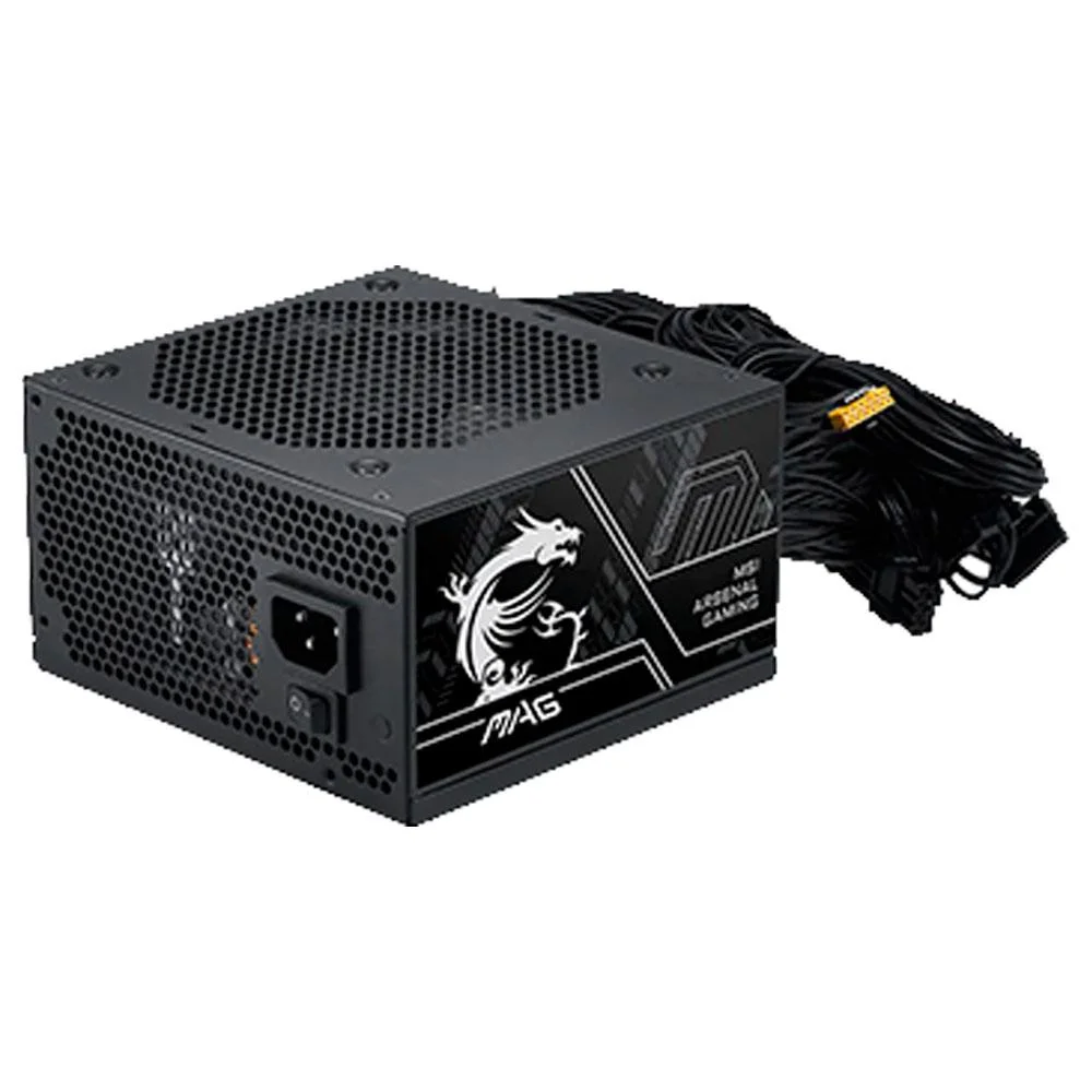 Imagem 5 de 5 do produto Fonte De Alimentação Msi 750w Mag A750bn PCie5 Iii 80 Plus Bronze Atx PCie 5.0 - 306-7zptx19-hd8