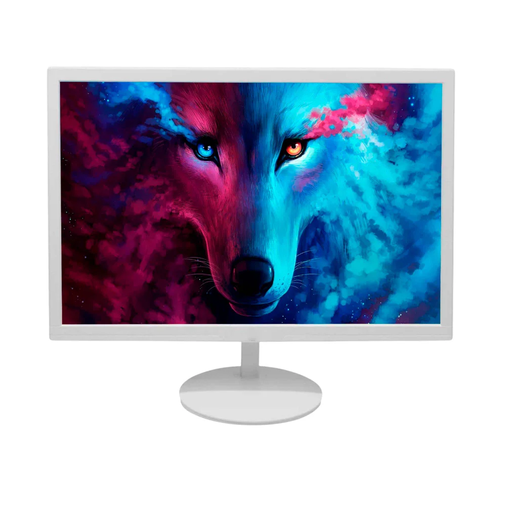 Imagem 4 de 5 do produto Monitor 15'' Hd LED, 60hz, 5ms, HDMI, Vga - Branco