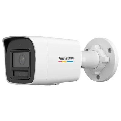 Câmera Hikvision Ip Acusense Colorvu 3.0 4mp Bullet 2.8mm Luz Branca 30m Mic Embutido Ip67 Ds-2cd1047g3-liu