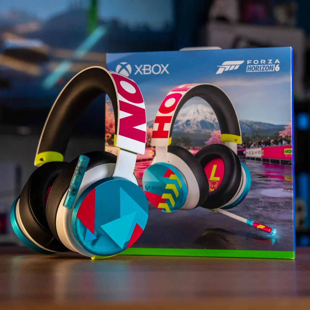 Fone De Ouvido Sem Fio XBOX Edição Limitada Forza Horizon 6 Fone De Ouvido Sem Fio XBOX Edição Limitada Forza Horizon 6