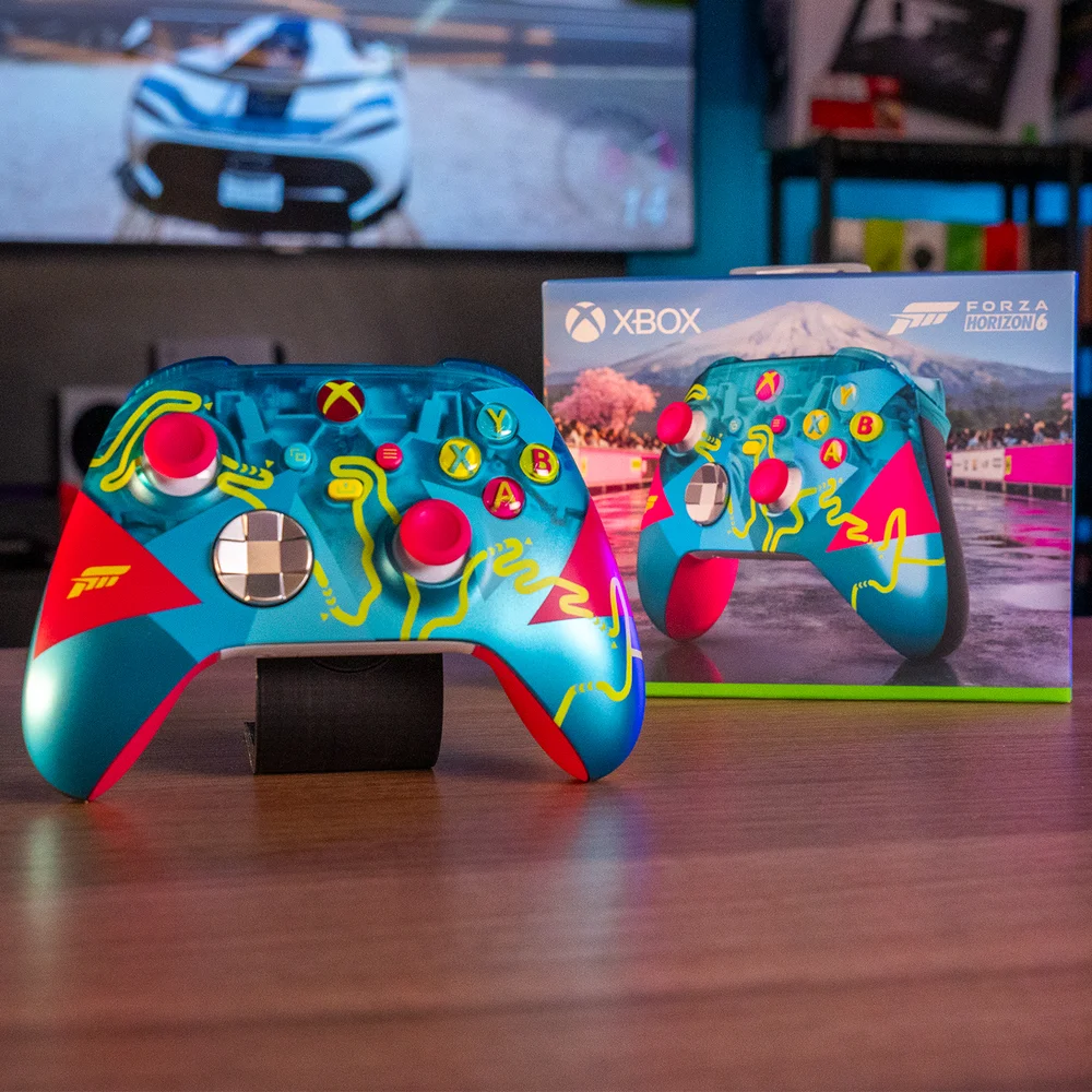 Controle Sem Fio XBOX Edição Limitada Forza Horizon 6 + Cartão Presente R$50