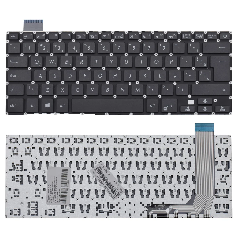 Teclado Para Notebook Asus X407u Teclado Para Notebook Asus X407u