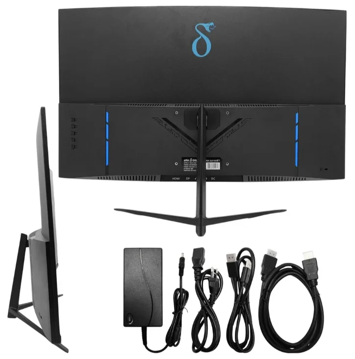 Monitor Gamer Curvo 27'' Full Hd | 180hz | 1ms | Amd Freesync | Nvidia G-sync Compatible | Painel Va