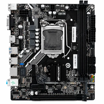 Placa Mãe Macrovip H81v2, Intel LGA  1150, Ddr3, Micro Atx - Oem