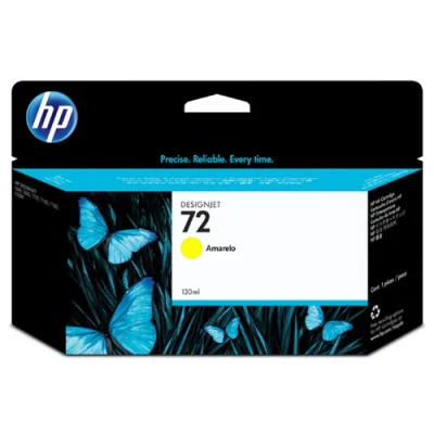 Cartucho De Tinta Hp 72 C9373a amarelo | Designjet T610 T770 T1100 T2300