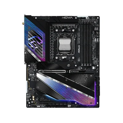 Placa Mãe Asrock X870e Nova Wifi Phantom Gaming, Amd Am5, Atx, Wf/blt, Ddr5 - X870e Nova Wifi