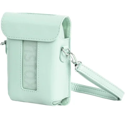 Brcshop | Bolsa Capa Case Estojo P/ Impressora Fujifilm Instax Mini Link 3 com Alça de Ombro - Cor: Verde