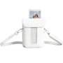 Brcshop | Bolsa Capa Case Estojo P/ Impressora Fujifilm Instax Mini Link 3 com Alça de Ombro - Cor: Branco