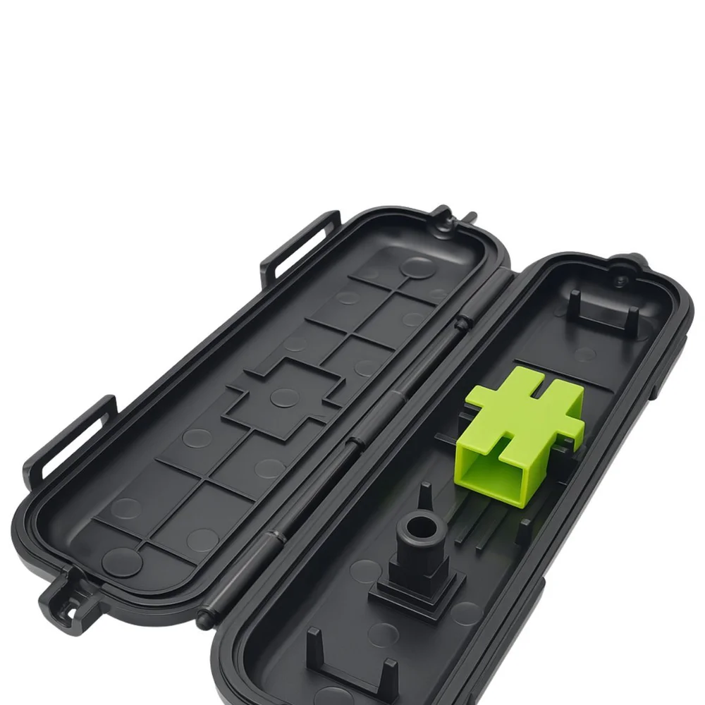 Imagem 2 de 5 do produto Mini Caixa Protetora De Emenda C/adaptador Apc - 10un