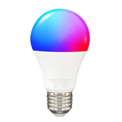 Lampada Inteligente Ajustavel Multicor Compativel Com Alexa Controle Por Voz E App Soquete E27