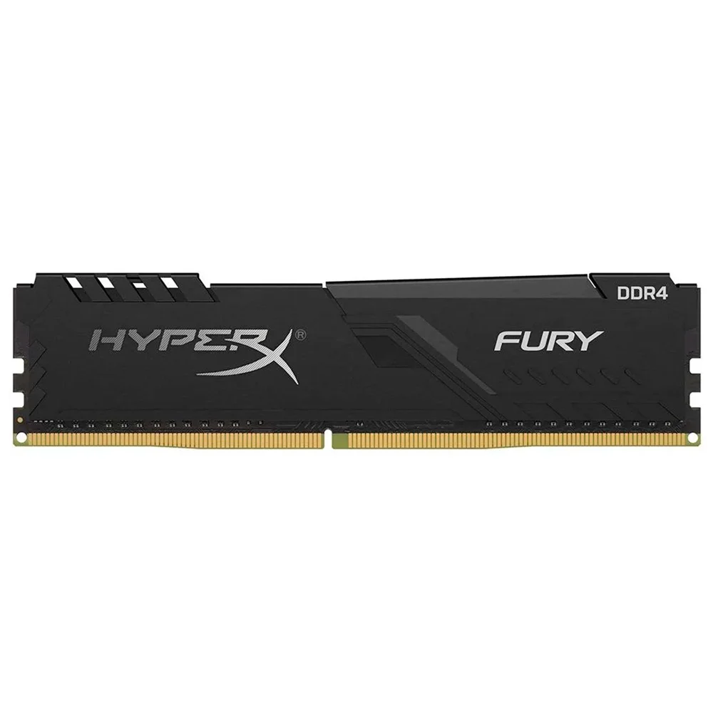 Memória Kingston Hyperx Fury 8GB, Ddr4, 2666mhz, PC4-21300, Cl16, 288-pin -  Hx426c16fb3/8