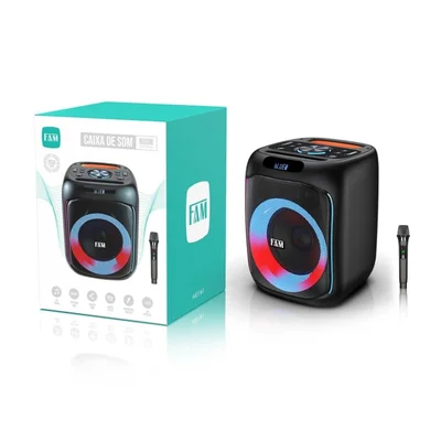 Caixa De Som Bluetooth Portátil 600w - Fam - A601m1