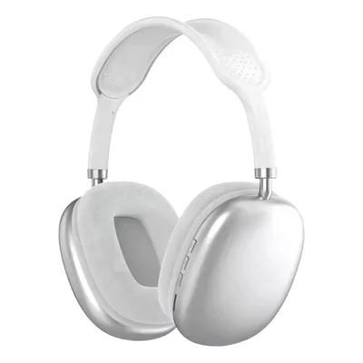 Fone De Ouvido Over-ear Gamer Sem Fio Bluetooth P9 Branco
