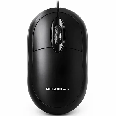 Mouse Usb Preto Argms0002 Argom