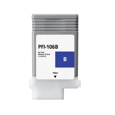 Cartucho Plotter Canon Pfi-106b Pfi106 Azul130ml