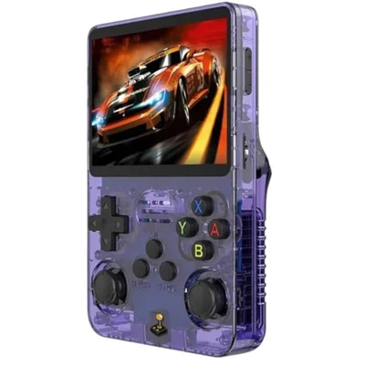Console Portátil Retro Mini Game Game R36s Tela Ips 3.5" " Roxo