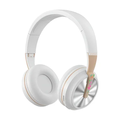 Fone De Ouvido Bluetooth Gamer Branco Áudio Headset