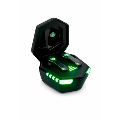Fone Gamer Intra Auricular Bluetooth LED Recarregável