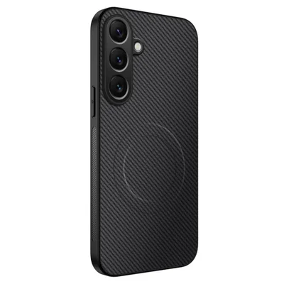 Brcshop | Capa MagSafe Premium Samsung Galaxy S26 Plus Case Magnética Proteção Contra Impactos Reforçada - Cor: Preto