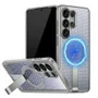 Brcshop | Capa Protetora Magnética Samsung Galaxy S26 Ultra Compatível Magsafe, Anti-Aquecimento, Suporte e Carregamento por Aproximação - Cor: Cinza