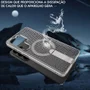 Brcshop | Capa Protetora Magnética Samsung Galaxy S26 Ultra Compatível Magsafe, Anti-Aquecimento, Suporte e Carregamento por Aproximação - Cor: Cinza