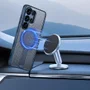 Brcshop | Capa Protetora Magnética Samsung Galaxy S26 Ultra Compatível Magsafe, Anti-Aquecimento, Suporte e Carregamento por Aproximação - Cor: Azul